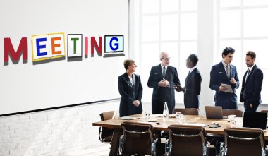 Toplantıdaki iş adamları