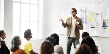 Ofisteki iş adamları