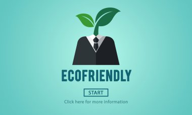 ecofriendly konsepti ile şablonu