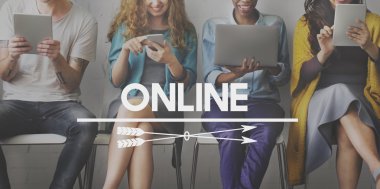 çeşitlilik insanlar ve online