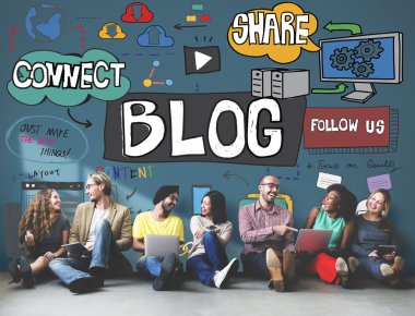 blog ile duvar çeşitlilik arkadaşları