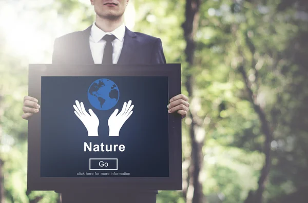 Natura Ecologia Concetto — Foto Stock