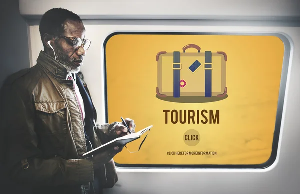 Viaggio Destinazione, concetto di turismo — Foto Stock