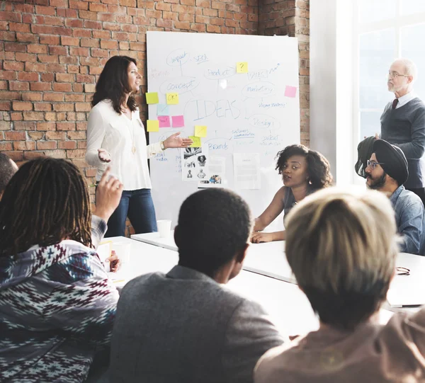 Diversity people at meeting — Stock Photo, Image