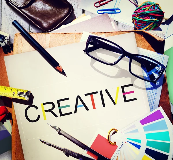 Sfondo con testo: Creativo — Foto Stock