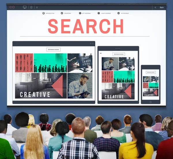 Search Searching Exploration Concept — Stock Photo, Image