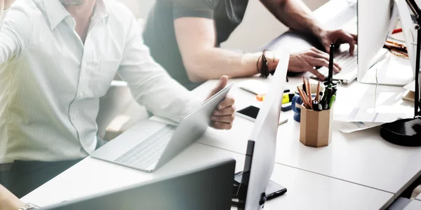 Trabajo en equipo empresarial — Foto de Stock