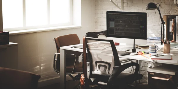 Contemporary Room Workplace — Stock Photo, Image