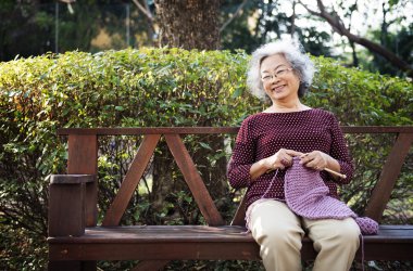 Büyükanne örerken kavramı