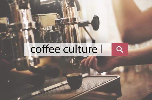 Кава культура концепція — стокове фото