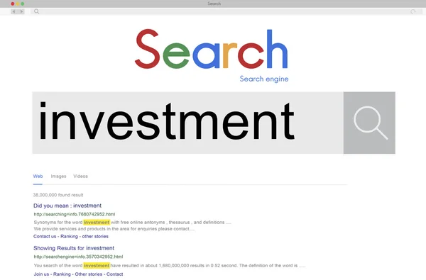 Concepto de búsqueda en Internet —  Fotos de Stock