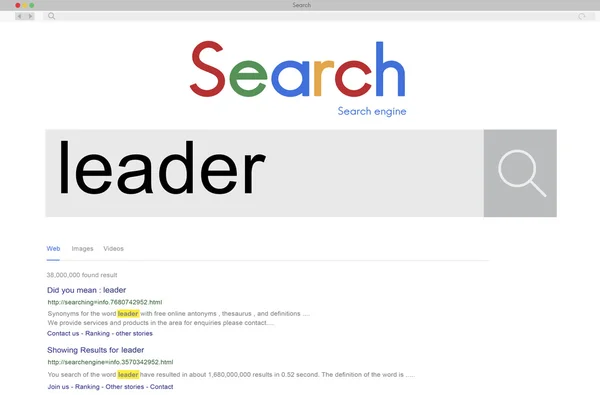 Διαδίκτυο Αναζήτηση έννοια — Φωτογραφία Αρχείου