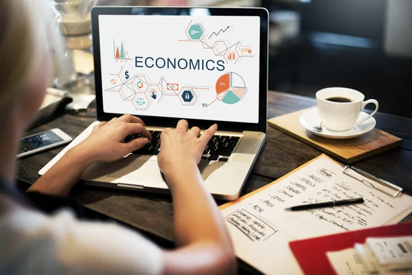 Concetto di investimento economico — Foto Stock