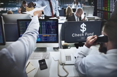 çalışma iş adamları ve kontrol Fonu