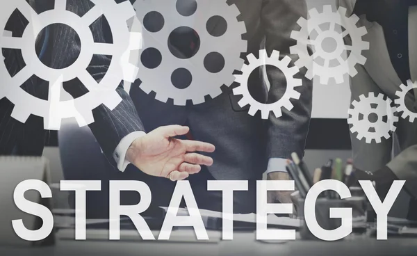 Visão de estratégia, conceito de planejamento — Fotografia de Stock