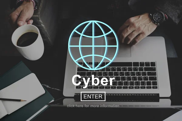 Cyber, Site Internet Technologie — Photo