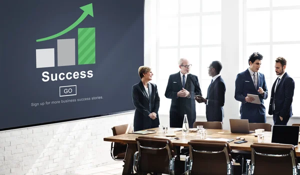 Business people and success — Stock Photo, Image