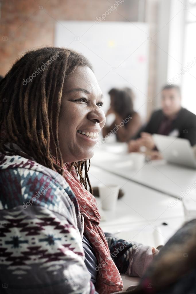 Diversity people at meeting 