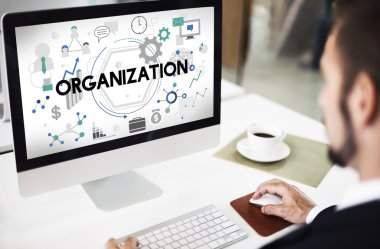 bilgisayar monitörü organizasyon ile