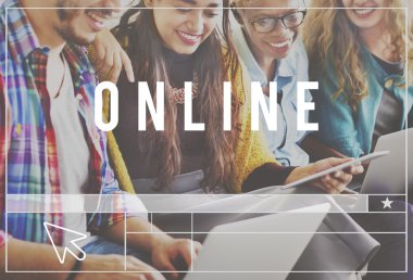 çeşitlilik insanlar ve online