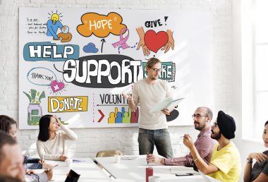 iş toplantı desteği ile