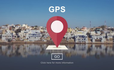 gps ile konum simgesi