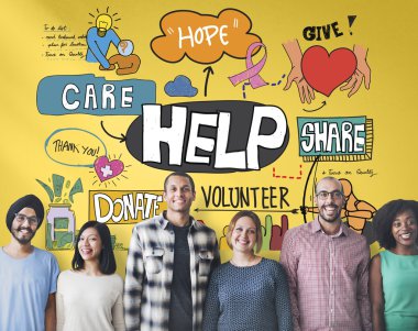 çeşitlilik insanlarla yardım