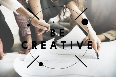 Poster ile çalışma tasarımcılar ve yaratıcı olmak