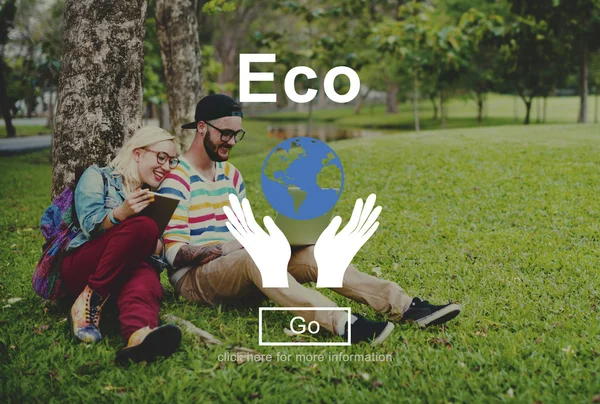 Eco Concetto ambientale — Foto Stock