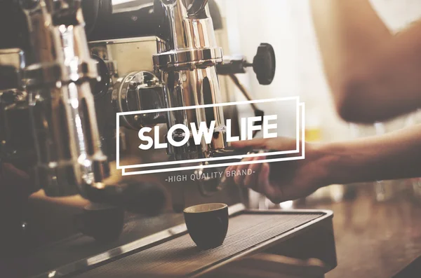 Slow Life Concept — Stock Photo, Image