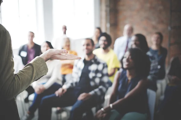 Diversità Persone all'incontro — Foto Stock