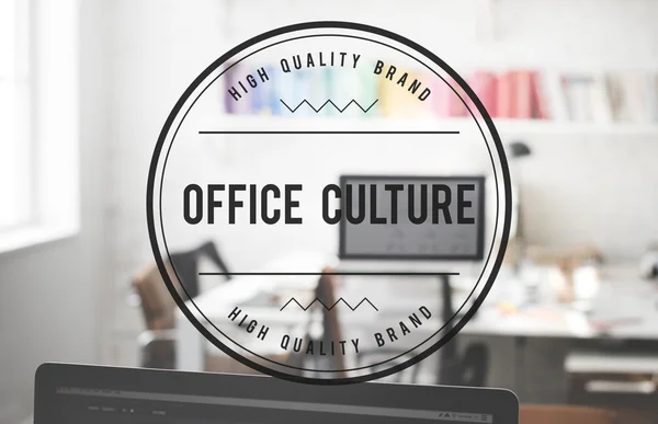 Концепция офисной культуры — стоковое фото