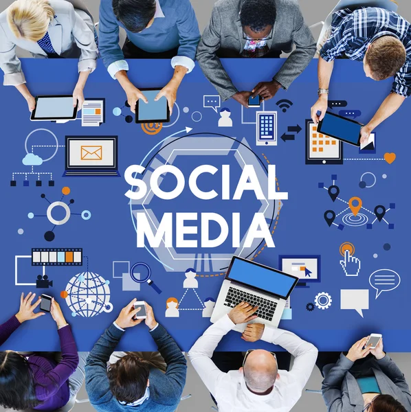 Social Media Innovation Concept — Stock Photo, Image