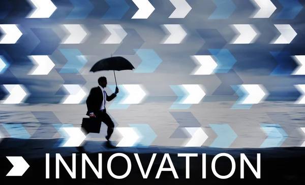 Inovace, vývoj koncepce. — Stock fotografie