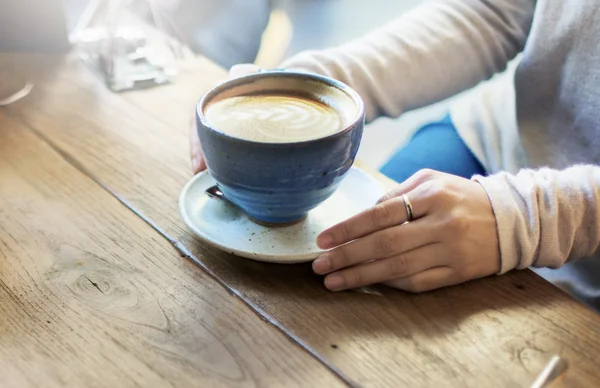 Kaffe på Cafe Concept — Stockfoto