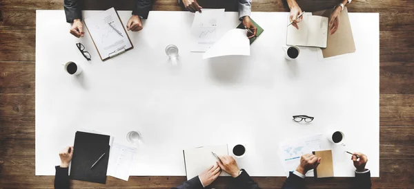 Empresários em reunião — Fotografia de Stock