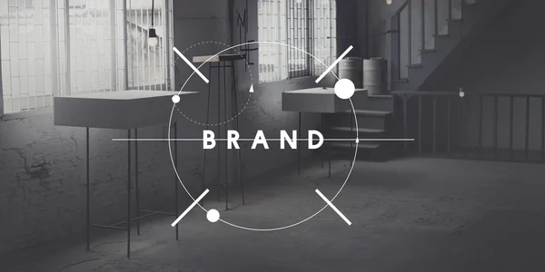 브랜드 마케팅, 비즈니스 상표 — 스톡 사진