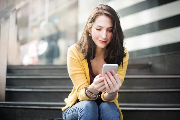 Concetto di tecnologia di connessione — Foto Stock