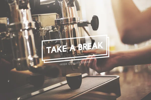 Take A Break Concept — Stock Photo, Image