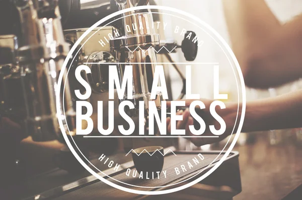 Koncept malého podnikání — Stock fotografie