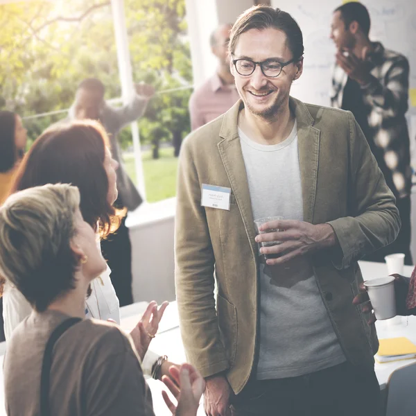 Diversity-Gruppe bei Treffen — Stockfoto