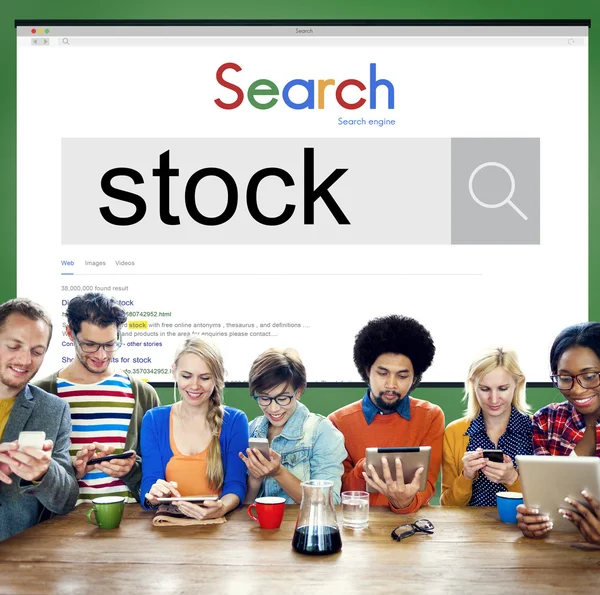 Internet-Suchkonzept — Stockfoto
