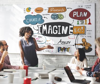 iş toplantısı ile hayal