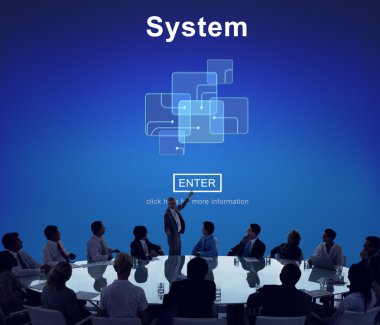 Kurumsal tartışma sahip iş adamları