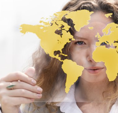 İşkadını Global harita ile