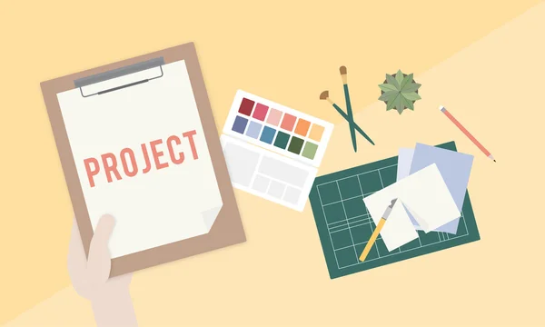 Project Design Concept — Stock Photo, Image