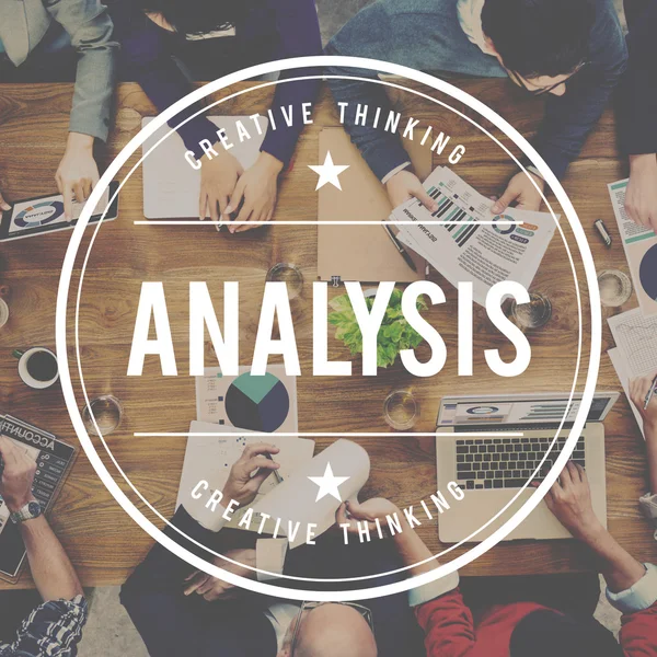 Analyse Analytics, informatie gegevens Concept — Stockfoto