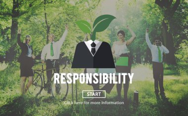 Ofis çalışanları açık havada grup