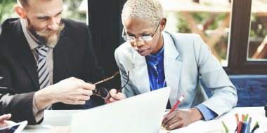 çalışan iş adamları