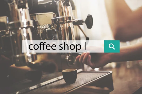 Coffee Shop Concept — Stock Photo, Image